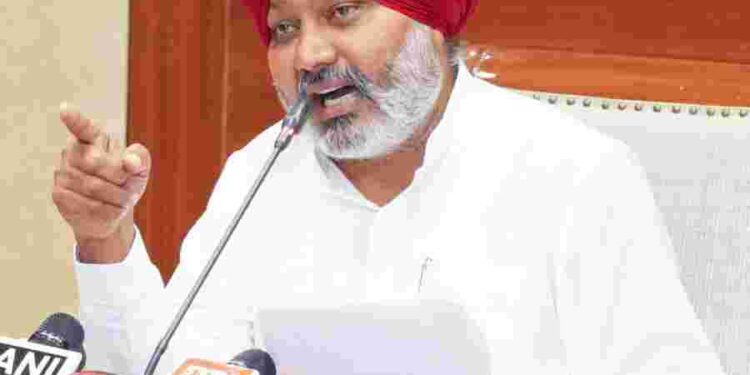 PUNJAB ACHIEVES RECORD-BREAKING GST GROWTH OF 44.44% IN JUNE, 27% IN 1ST QUARTER OF FY 2025-26: CHEEMA