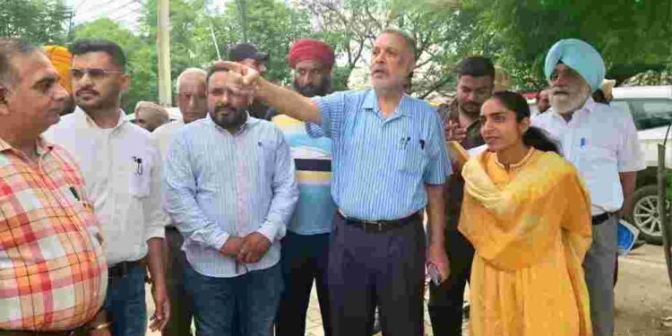 Dr. Balbir Singh Reviews Infrastructure Upgrade; Urges Citizens to Maintain Cleanliness