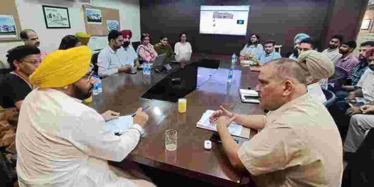 Architecture Department to develop contemporary, public friendly building infrastructure : Harbhajan Singh ETO