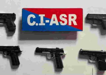PAK-SMUGGLER’S OPERATIVE HELD WITH FIVE SOPHISTICATED PISTOLS IN AMRITSAR