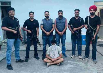 RAKESH GAGGI’S MURDER CASE: PUNJAB POLICE NABS SHOOTER FROM KHARAR; PISTOL RECOVERED