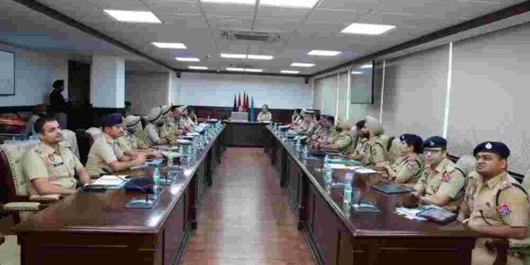 DGP GAURAV YADAV CHAIRS STATE-LEVEL MEETING TO REVIEW YUDH NASHIAN VIRUDH AND ASSESS LAW AND ORDER SITUATION