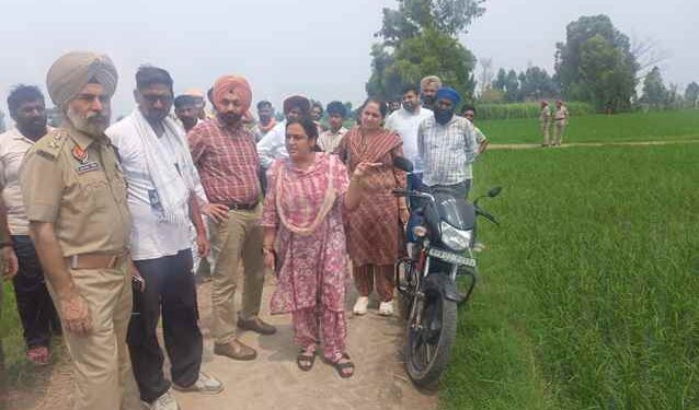 Water Level in Sutlej Recedes, Administration on High Alert – Deputy Commissioner visits Border Villages