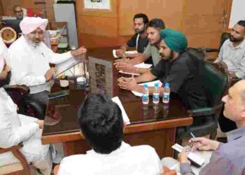 Finance Minister Cheema Engages with Forest and Education Department Unions, Assures to Resolve Legitimate Issues