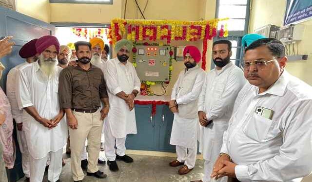 HARDEEP SINGH MUNDIAN INAUGURATES NEW WATER SUPPLY SCHEMES WORTH RS. 1.11 CRORE IN VILLAGES NAHARPUR AND NAROWALI