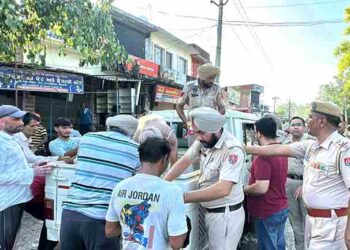 PUNJAB POLICE, NDRF, SDRF & ARMY WORKING IN TANDEM; OVER 7600 PEOPLE RESCUED FROM FLOOD-AFFECTED AREAS