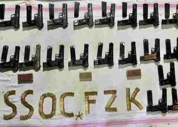 PAKISTAN-SOURCED 27 WEAPONS RECOVERED FROM FAZILKA; TWO HELD