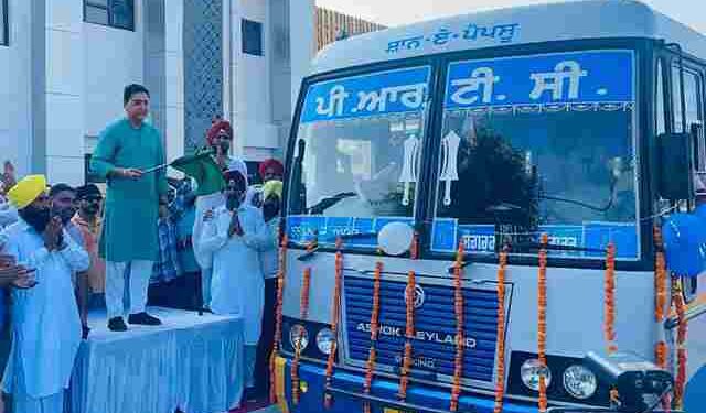 AMAN ARORA INAUGURATES FIRST-OF-ITS-KIND BUS STAND WITH INTEGRATED SPORTS FACILITY IN SUNAM’S TOWN