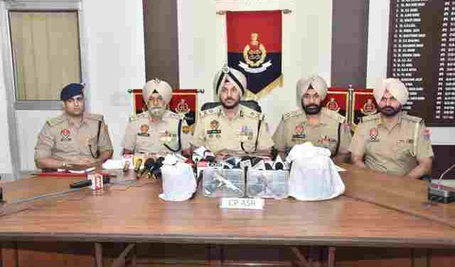 SIX INVOLVED IN CROSS-BORDER SMUGGLING OF NARCOTICS AND ARMS HELD WITH 4KG HEROIN, TWO PISTOLS