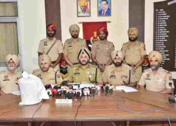 MALWA REGION’S DRUG TRAFFICKING RING BUSTED; ONE HELD WITH 7.1KG HEROIN