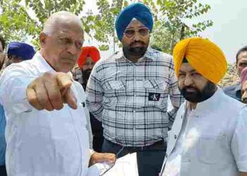 MUNDIAN AND GOYAL DIRECT IMMEDIATE DEPLOYMENT OF ADDITIONAL MACHINERY TO RESTORE SATLUJ RIVER FLOW