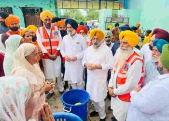 DSGMC Launches Relief Efforts for Punjab Flood Victims, S. Harmeet Singh Kalka