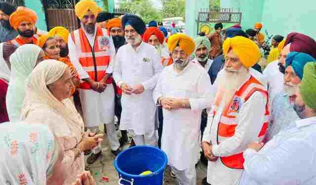 DSGMC Launches Relief Efforts for Punjab Flood Victims, S. Harmeet Singh Kalka