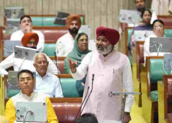 FINANCE MINISTER CHEEMA DELIVERS SCATHING CRITIQUE OF BJP LED UNION GOVERNMENT OVER PALTRY FLOOD AID TO PUNJAB