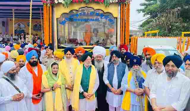 DSGMC President reaches Patna Sahib to take part in flag off of ‘Jagriti March’ to commemorate 350 th martyrdom day of Guru Tegh Bahadur Ji