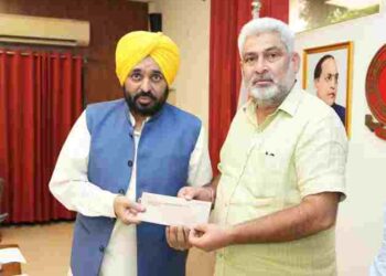 Food, Civil Supplies & Consumer Affairs Department to contribute Rs. 41 Lakh towards Chief Minister Relief Fund for flood affected people