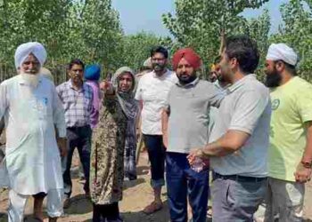 PUNJAB MINISTERS TAKE CHARGE, LEAD WAR-FOOTING EFFORTS TO FORTIFY EMBANKMENTS OF SATLUJ