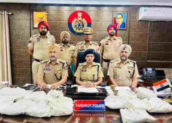 PAK-BACKED DRUG SMUGGLING CARTEL BUSTED IN FARIDKOT; TWO HELD WITH 12.1KG HEROIN