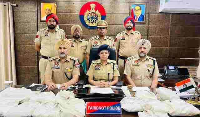 PAK-BACKED DRUG SMUGGLING CARTEL BUSTED IN FARIDKOT; TWO HELD WITH 12.1KG HEROIN