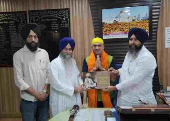 Information Commissioner Harpreet Sandhu Pays Tribute to Guru Tegh Bahadur Sahib in Patiala