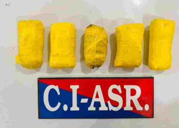 CROSS-BORDER NARCOTICS SMUGGLING NETWORK BUSTED IN AMRITSAR; ONE HELD WITH 5KG HEROIN