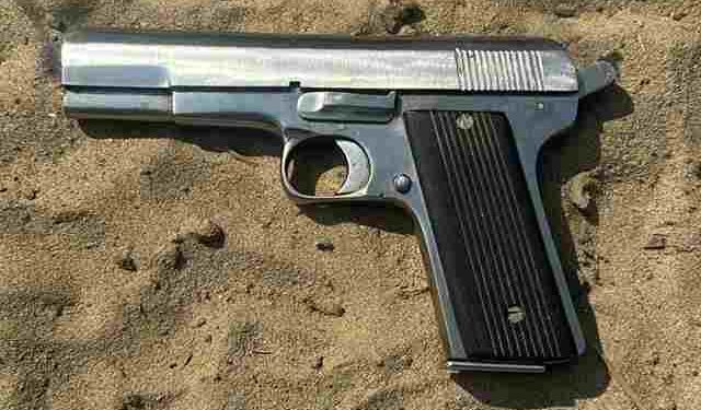 FIRING AT JEWELLARY SHOP: FATHER, SON HELD AFTER BRIEF EXCHANGE OF FIRE IN HOSHIARPUR; PISTOL RECOVERED