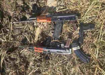 AHEAD OF DIWALI, TWO AK-47 RIFLES RECOVERED FROM NEAR INDO-PAK BORDER IN TARN TARAN
