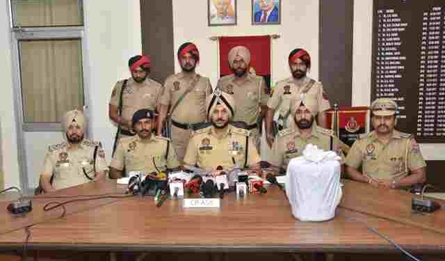 CROSS-BORDER NARCOTICS SMUGGLING MODULE BUSTED IN AMRITSAR; DRUG KINGPIN HELD WITH 5KG HEROIN