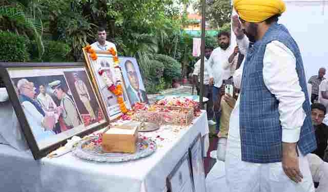 BOOK YOUR BLUE EYED OFFICERS AND GIVE JUSTICE TO Y PURAN KUMAR’S FAMILY- CM TO HIS HARYANA COUNTERPART