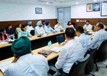 DR. RAVJOT SINGH REVIEWS PROGRESS OF WATER SUPPLY PROJECTS BY M/S L&T IN AMRITSAR, JALANDHAR AND PATIALA