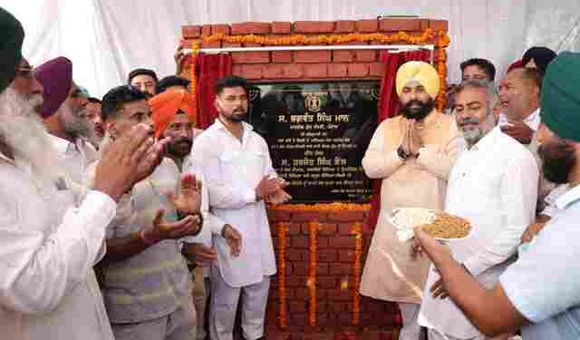 Harjot Bains lays foundation stone of ₹35.48-CR high-level bridge over Swan Nadi