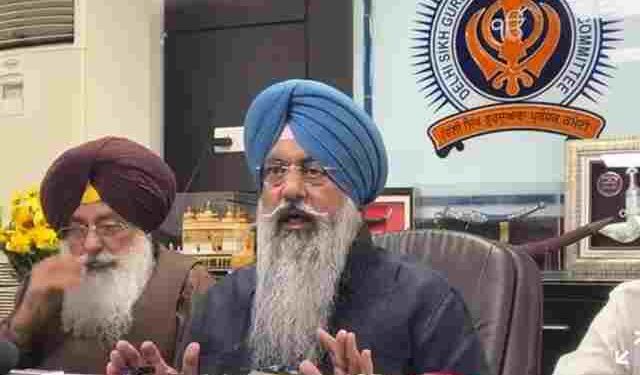DSGMC President S. Harmeet Singh Kalka Expresses Concern over Division in Guru Tegh Bahadur Sahib’s 350th Martyrdom Commemoration Events