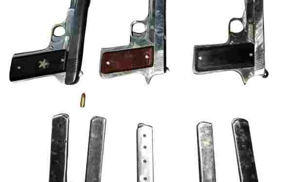 TWO MORE OPERATIVES OF GANGSTERS GURDEV JASSAL AND GURLAL ALIAS GULLU HELD IN GURDASPUR; THREE PISTOLS RECOVERED