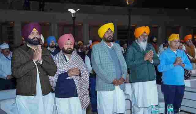 Punjab Government’s Mesmerizing Drone Show Pays Homage to Sri Guru Tegh Bahadur Ji at Sri Anandpur Sahib