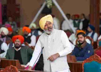 FM Harpal Singh Cheema Pays Tribute to Sri Guru Tegh Bahadur Ji at Historic Vidhan Sabha Session in Sri Anandpur Sahib