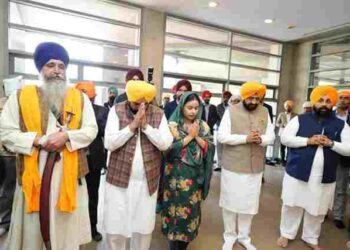 CM DEDICATES SPECIAL EXHIBITION GALLERY AT VIRASAT-E-KHALSA ILLUMINATING THE LIFE AND MARTYRDOM OF SRI GURU TEGH BAHADUR JI