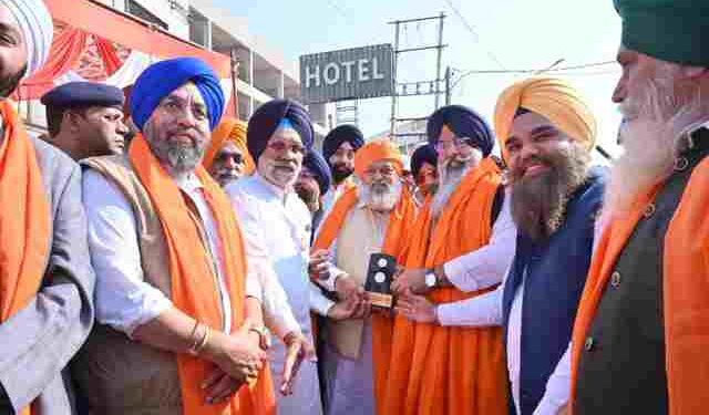 Dharam Rakhiak Yatra-Glimpse of the Grand Nagar Kirtan in Ambala Marking the 350th Martyrdom Anniversary of Sri Guru Tegh Bahadur Sahib, says S. Harmeet Singh Kalka
