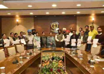 24 Class-IV Employees Promoted as Clerks — Promotion Orders Hands Over by Minister Dr. Baljit Kaur