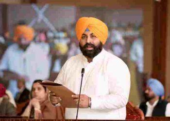 SPECIAL VIDHAN SABHA SESSION: HARJOT BAINS TABLES RESOLUTION HAILING GURU TEGH BAHADUR SAHIB’S SUPREME SACRIFICE
