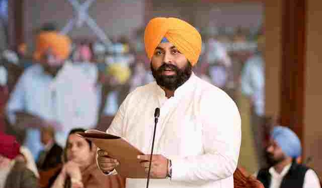 SPECIAL VIDHAN SABHA SESSION: HARJOT BAINS TABLES RESOLUTION HAILING GURU TEGH BAHADUR SAHIB’S SUPREME SACRIFICE
