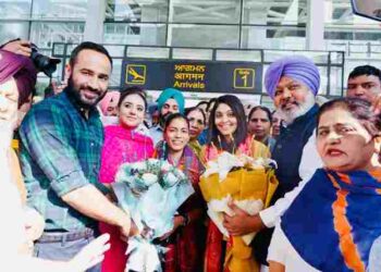 Punjab Government accords a grand welcome to World Champion Cricketers Harleen Deol and Amanjot Kaur at Mohali