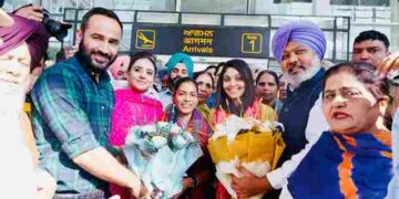 Punjab Government accords a grand welcome to World Champion Cricketers Harleen Deol and Amanjot Kaur at Mohali