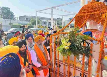 Holy “Dharam Rakhiak Yatra” Commences from Sri Anandpur Sahib, Yatra commemorates 350th martyrdom day of Guru Tegh Bahadur Sahib