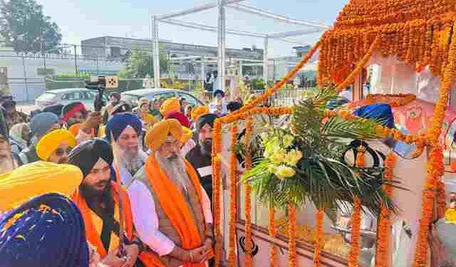 Holy “Dharam Rakhiak Yatra” Commences from Sri Anandpur Sahib, Yatra commemorates 350th martyrdom day of Guru Tegh Bahadur Sahib