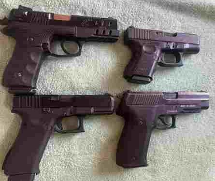 TWO MEMBERS OF JAGGU BHAGWANPURIA GANG HELD FROM HOSHIARPUR; 4 PISTOLS RECOVERED