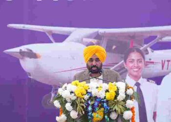 CM Bhagwant Singh Mann envisions Punjab as hub of aviation industry in coming years; Holds interaction with aircraft engineers at Patiala Flying Club