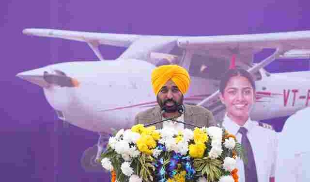 CM Bhagwant Singh Mann envisions Punjab as hub of aviation industry in coming years; Holds interaction with aircraft engineers at Patiala Flying Club