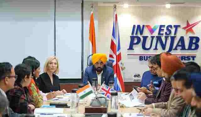 CM PITCHES PUNJAB AS KEY INVESTMENT HUB FOR UK