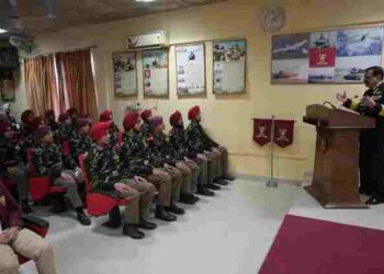 TRI-SERVICES MILITARY HERITAGE DISPLAY COMPLETED AT MRSAFPI WITH INAUGURATION OF INS KOCHI MODEL