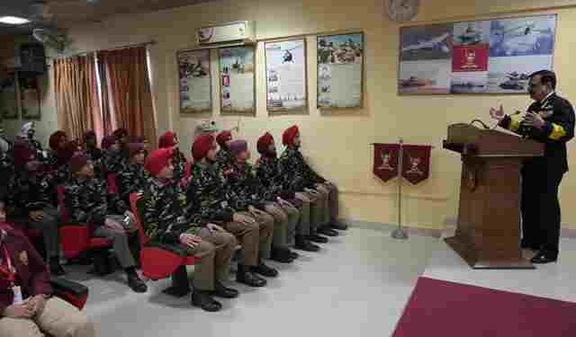 TRI-SERVICES MILITARY HERITAGE DISPLAY COMPLETED AT MRSAFPI WITH INAUGURATION OF INS KOCHI MODEL